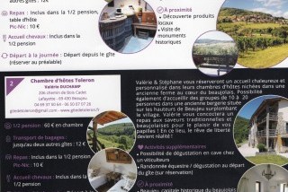 Hébergements randonnées équestres Chambre d'hôtes et gites de Toleron Hébergements randonnées équestres Chambre d'hôtes et gites de Toleron