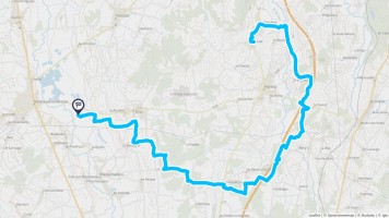 Autour de Montrevel-en-Bresse #139 - Randonnée équestre Autour de Montrevel-en-Bresse #139 - Randonnée équestre