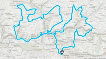 Autour de Le Bény-Bocage #2364 - Randonnée équestre Autour de Le Bény-Bocage #2364 - Randonnée équestre