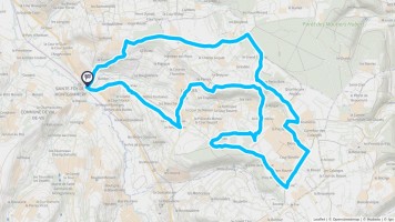 Autour de La Brévière #2366 - Randonnée équestre