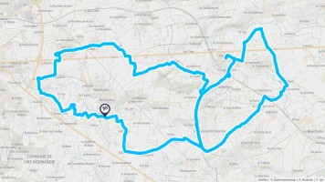 Autour de Roullours #2367 - Randonnée équestre Autour de Roullours #2367 - Randonnée équestre