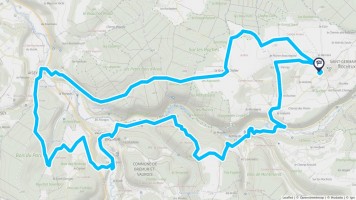 Autour de Saint-Germain-le-Rocheux #2387 - Randonnée équestre