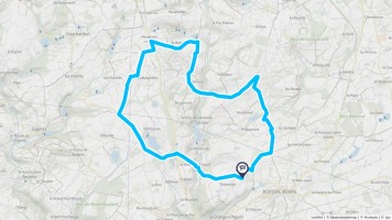 Autour de Boussac-Bourg #2389 - Randonnée équestre Autour de Boussac-Bourg #2389 - Randonnée équestre