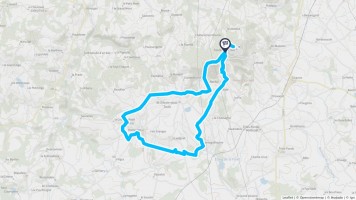 Autour de Toulx-Sainte-Croix #2392 - Randonnée équestre