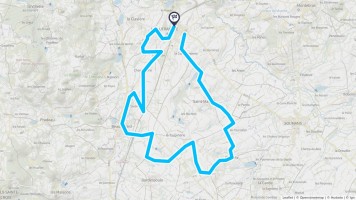 Autour de Lavaufranche #2404 - Randonnée équestre Autour de Lavaufranche #2404 - Randonnée équestre