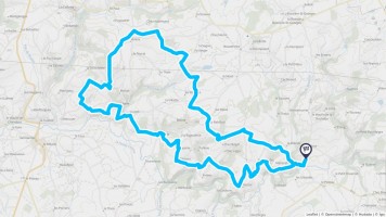 Autour de Malleret-Boussac #2406 - Randonnée équestre