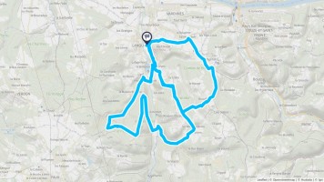 Autour de Lanquais #2435 - Randonnée équestre