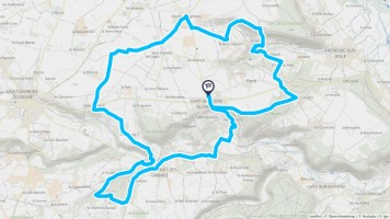 Autour de Saint-Grégoire-du-Vièvre #2446 - Randonnée équestre