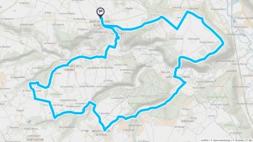 Autour de Saint-Grégoire-du-Vièvre #2447 - Randonnée équestre