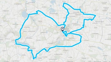 Autour de Saint-Aubin-des-Châteaux #2579 - Randonnée équestre