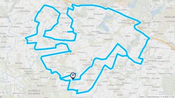 Autour de La Chapelle-des-Marais #2585 - Randonnée équestre