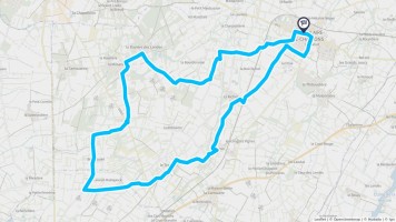 Autour de Saint-Hilaire-de-Chaléons #2607 - Randonnée équestre