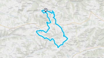 Autour de Le Boulvé #2616 - Randonnée équestre