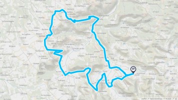 Autour de Le Boulvé #2636 - Randonnée équestre