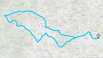 Autour de Saint-Symphorien #2650 - Randonnée équestre Autour de Saint-Symphorien #2650 - Randonnée équestre