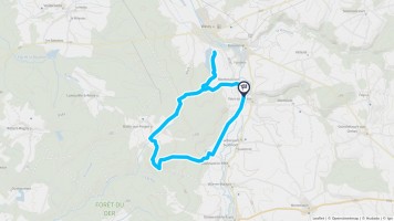 Autour de Vaux-sur-Blaise #2713 - Randonnée équestre