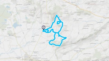 Autour de Sainte-Gemmes-le-Robert #2721 - Randonnée équestre