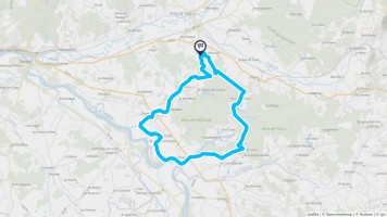 Autour de Cercy-la-Tour #2736 - Randonnée équestre