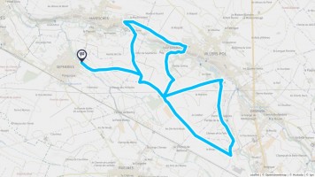 Autour de Sepmeries #2746 - Randonnée équestre