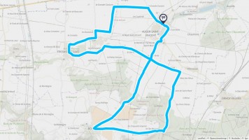 Autour de Auger-Saint-Vincent #2753 - Randonnée équestre