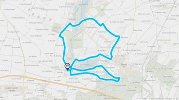 Autour de La Neuville-en-Hez #2761 - Randonnée équestre