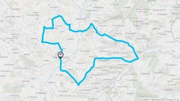 Autour de Chenay-le-Châtel #2851 - Randonnée équestre