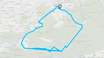 Autour de Saint-Germain-lès-Buxy #2864 - Randonnée équestre