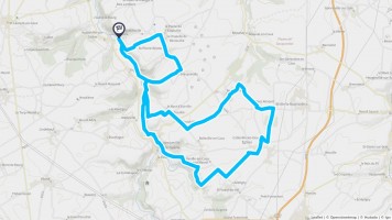 Autour de Auzouville-sur-Saâne #2873 - Randonnée équestre