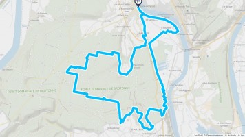 Autour de La Mailleraye-sur-Seine #2878 - Randonnée équestre