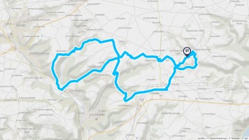 Autour de Saint-Nicolas-de-la-Haie #2886 - Randonnée équestre