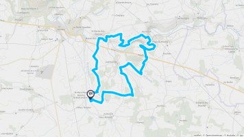 Autour de Saint-Mars-Vieux-Maisons #2897 - Randonnée équestre