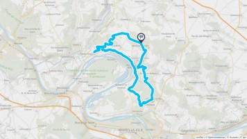 Autour de Villers-en-Arthies #2901 - Randonnée équestre