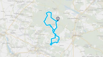 Autour de Poigny-la-Forêt #2908 - Randonnée équestre