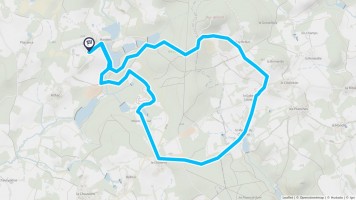 Autour de Château-Chervix #2968 - Randonnée équestre