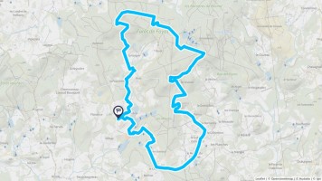 Autour de Château-Chervix #2970 - Randonnée équestre