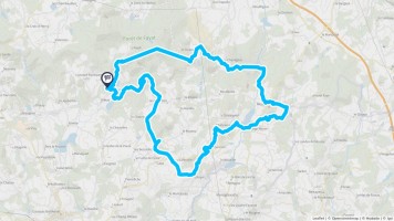 Autour de Château-Chervix #2971 - Randonnée équestre