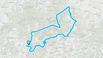 Autour de Château-Chervix #2972 - Randonnée équestre