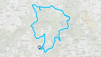 Autour de Château-Chervix #2974 - Randonnée équestre