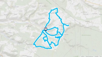 Autour de Dixmont #2976 - Randonnée équestre