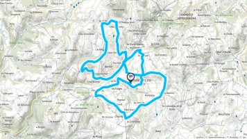 Essertines en Donzy - Randonnée équestre