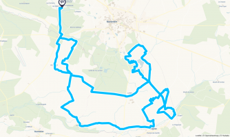 Boucle du Lac du Baron Desqueyroux - Randonnée équestre