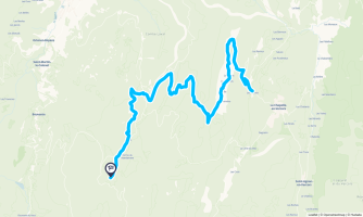 La Chapelle en Vercors-Lente par nord 121109 - Randonnée équestre