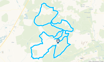17 - Clérac : Fradon et les lacs bleus 28 km. - Randonnée équestre