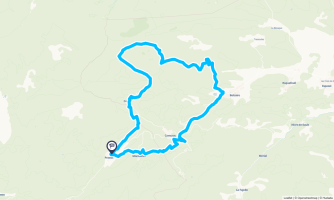 09 - Prades : la Forêt Domaniale et Belcaire - Randonnée équestre