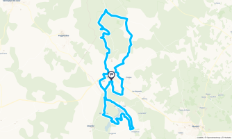 12 - St-Martiel - Marroule : le Lac - Randonnée équestre