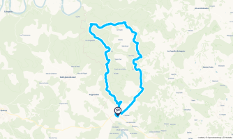 12 - St-Martiel : Marroule nord 23 km - Randonnée équestre