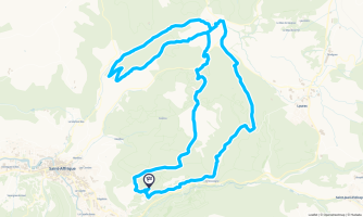 12 - St Affrique ; Le 8 de Vailhauzy boucle 1 - Randonnée équestre