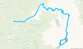 Rallye Savoie / Mont-Blanc : Itinéraire La Gittaz/Les Saisie - Randonnée équestre