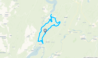 belvédère de Vouglans via chancia - Randonnée équestre