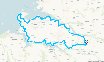 autour de lannilis 38 km - Randonnée équestre